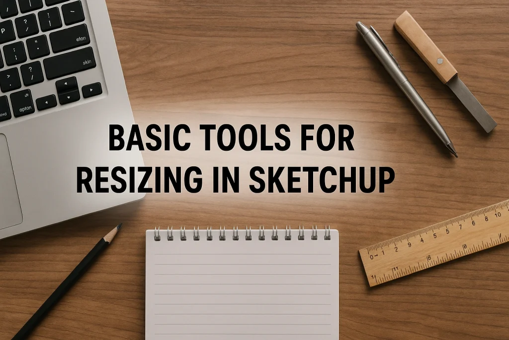 Basic Tools for Resizing in SketchUp