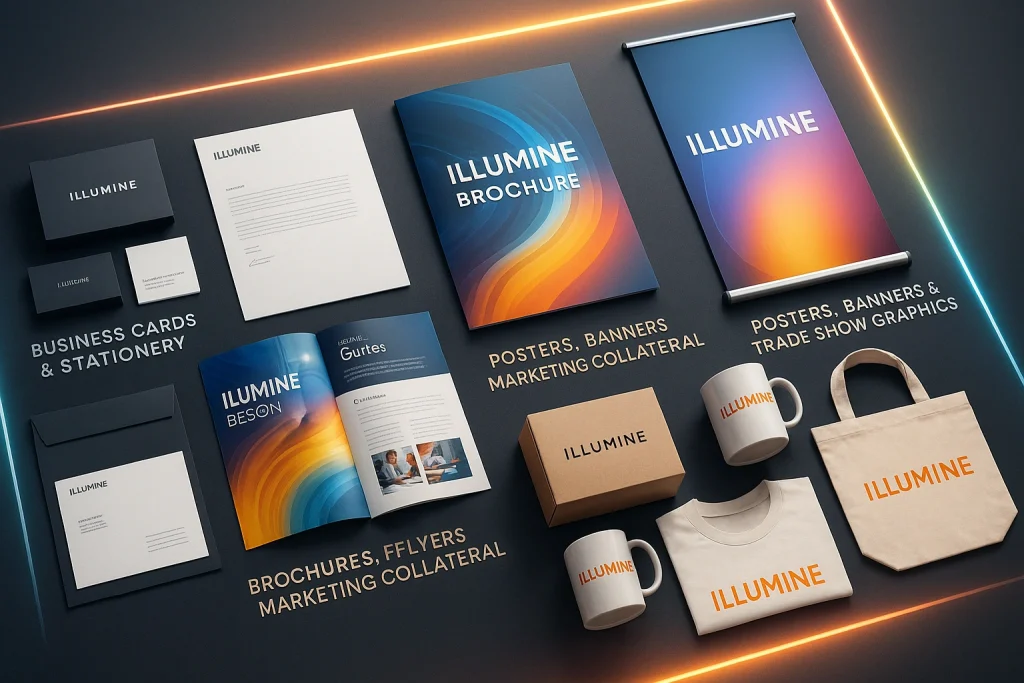 Core Services by Illumine Design Print