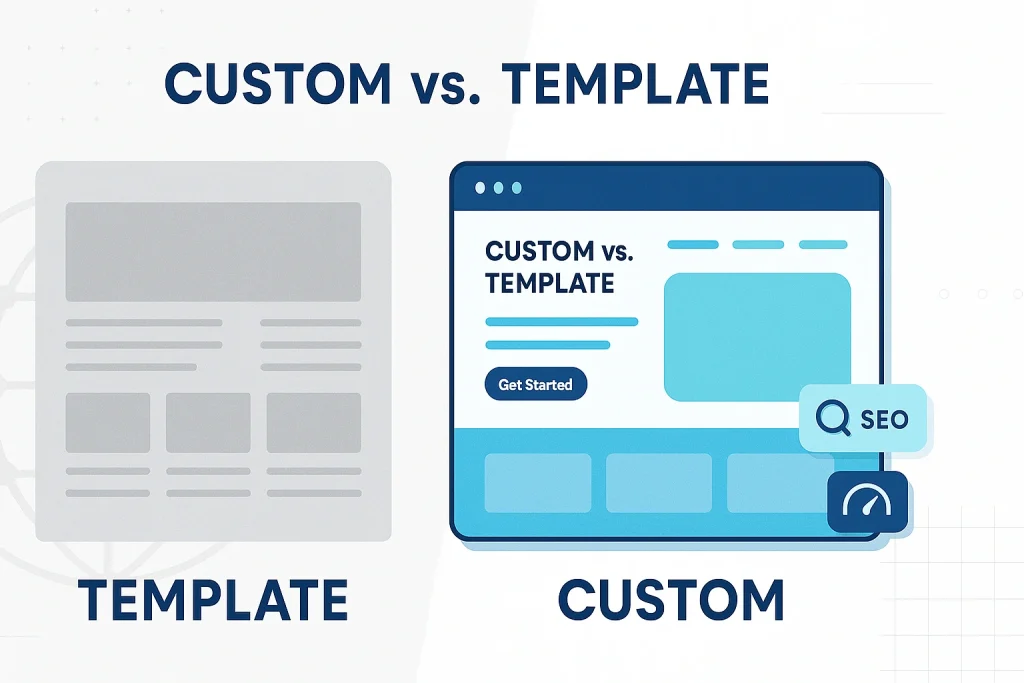 Custom Website Design vs. Template Websites