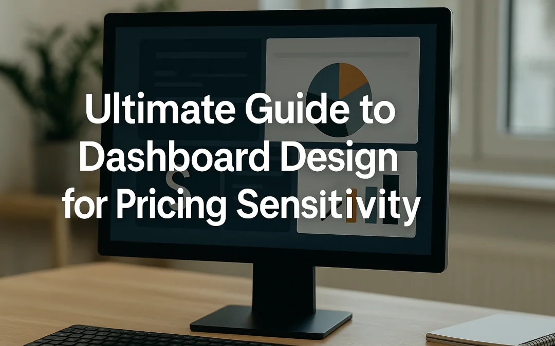 Ultimate Guide to Dashboard Design for Pricing Sensitivity