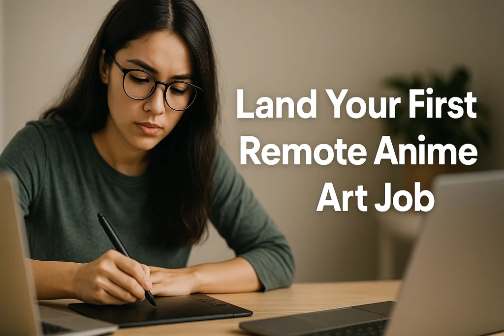 How to Land Your First Remote Anime Art Job