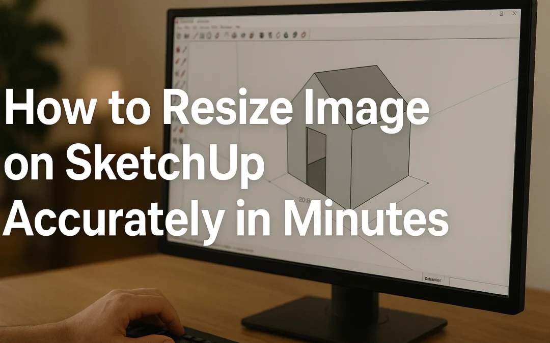 Resize Image on SketchUp Accurately in Minutes
