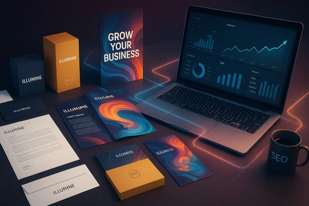 SEO & Marketing Advantages of Professional Print Design