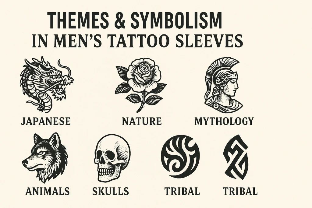 Themes & Symbolism in Men’s Tattoo Sleeves