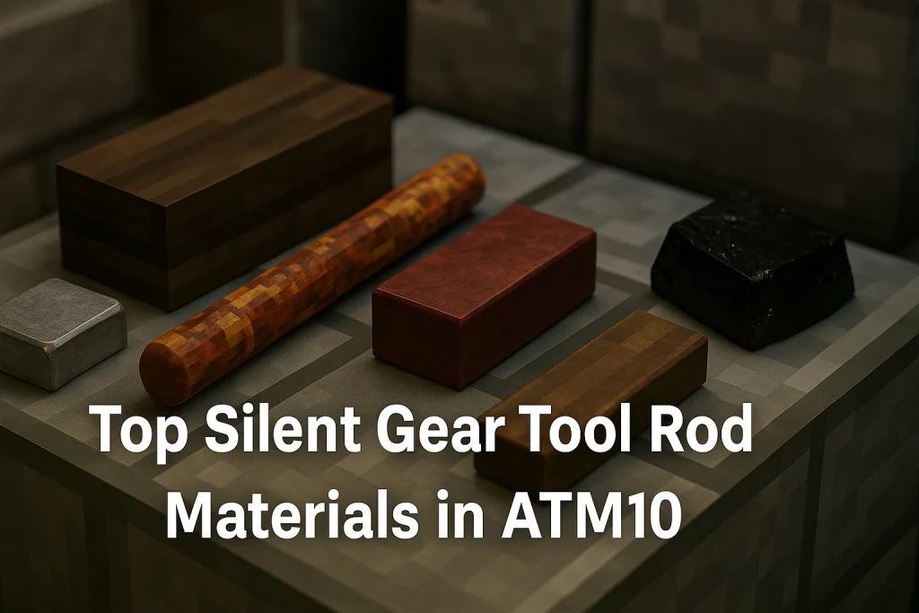 Top Silent Gear Tool Rod Materials in ATM10