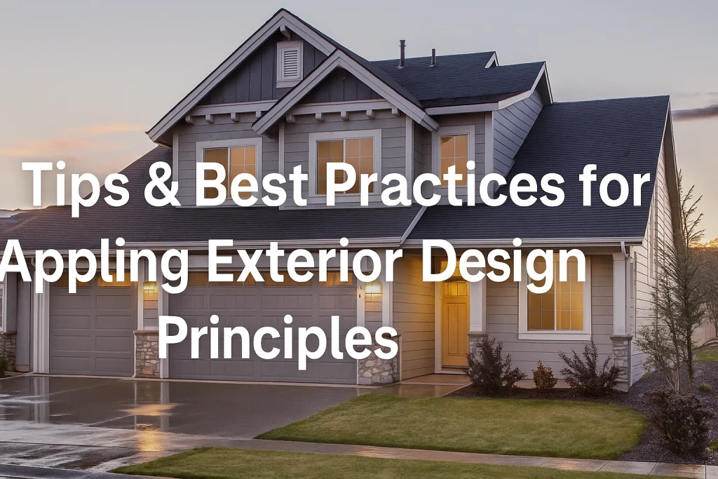 What Are the Principles of Exterior Design DrHextreriorly