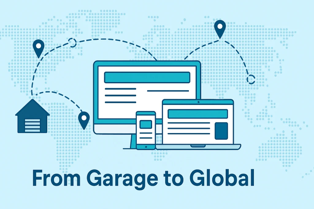 custom website design by garage2global 