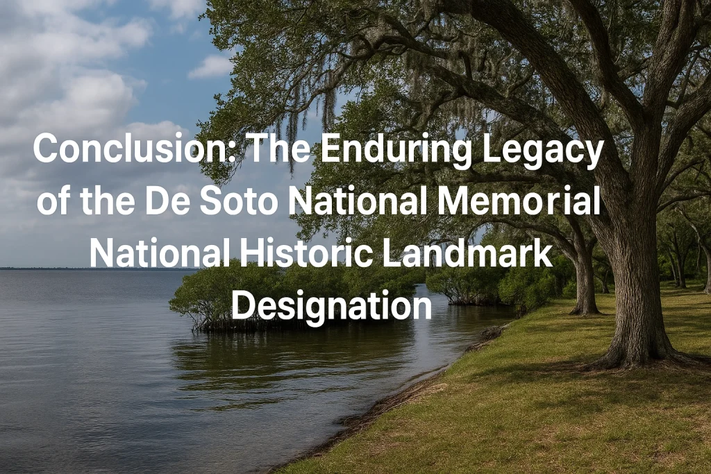 de soto national memorial national historic landmark designation