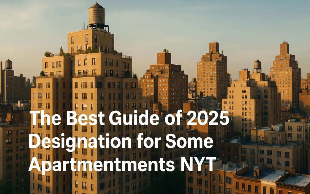 designation for some apartments nyt