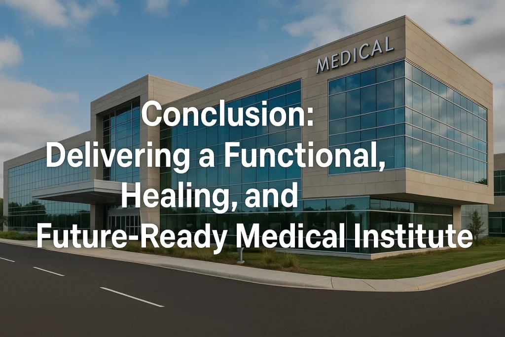 general layout design of medical institute