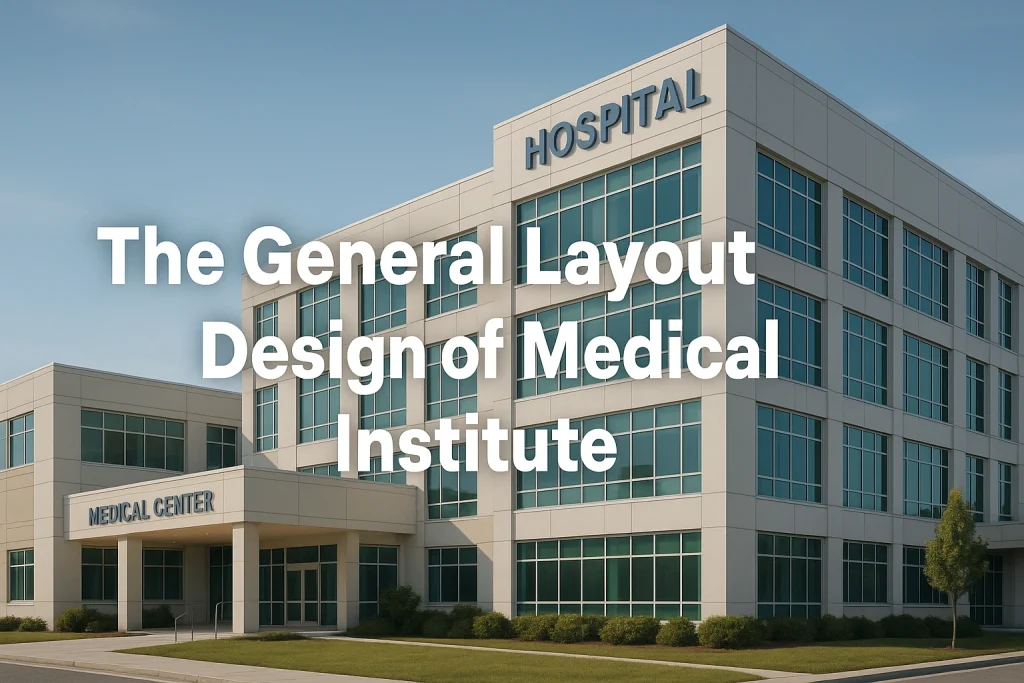 general layout design of medical institute