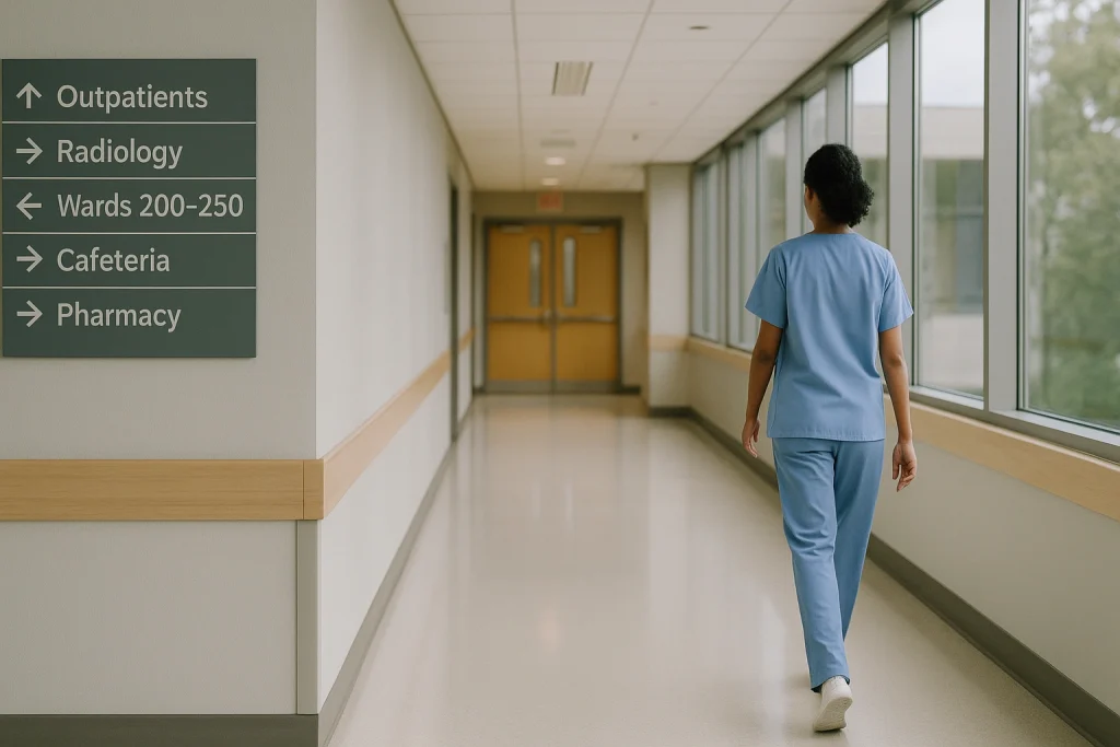 general layout design of medical institute