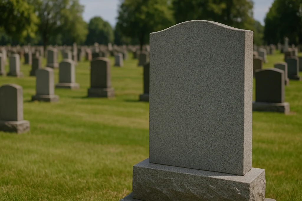 headstone designs templates