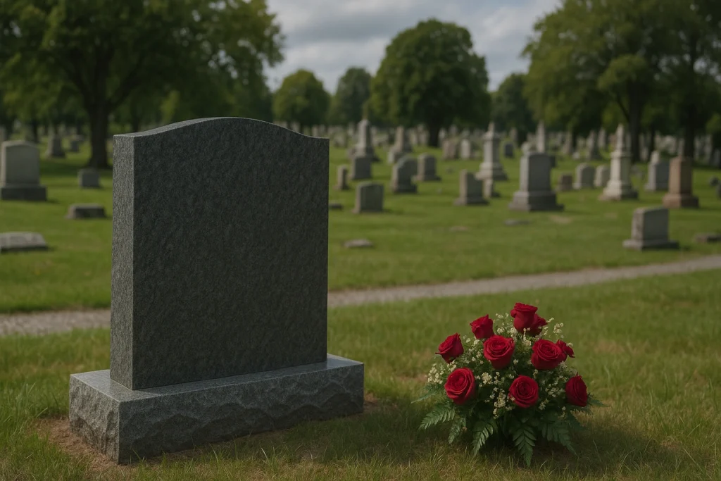 headstone designs templates